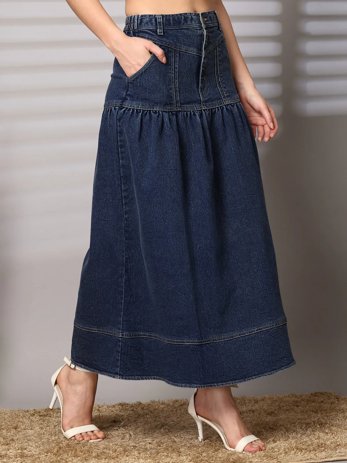 A-Line Maxi Skirt