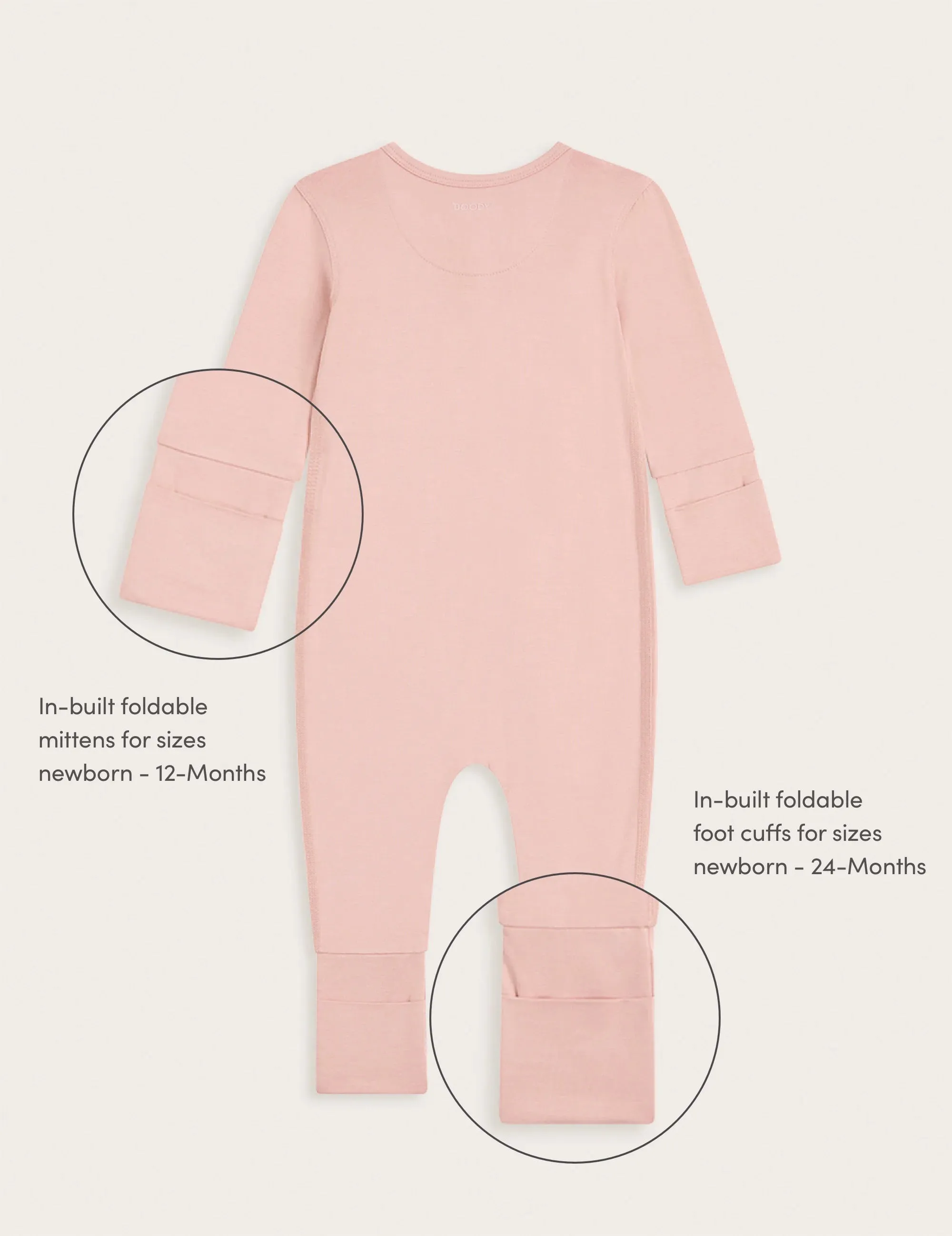 Baby Long Sleeve Romper By Boody