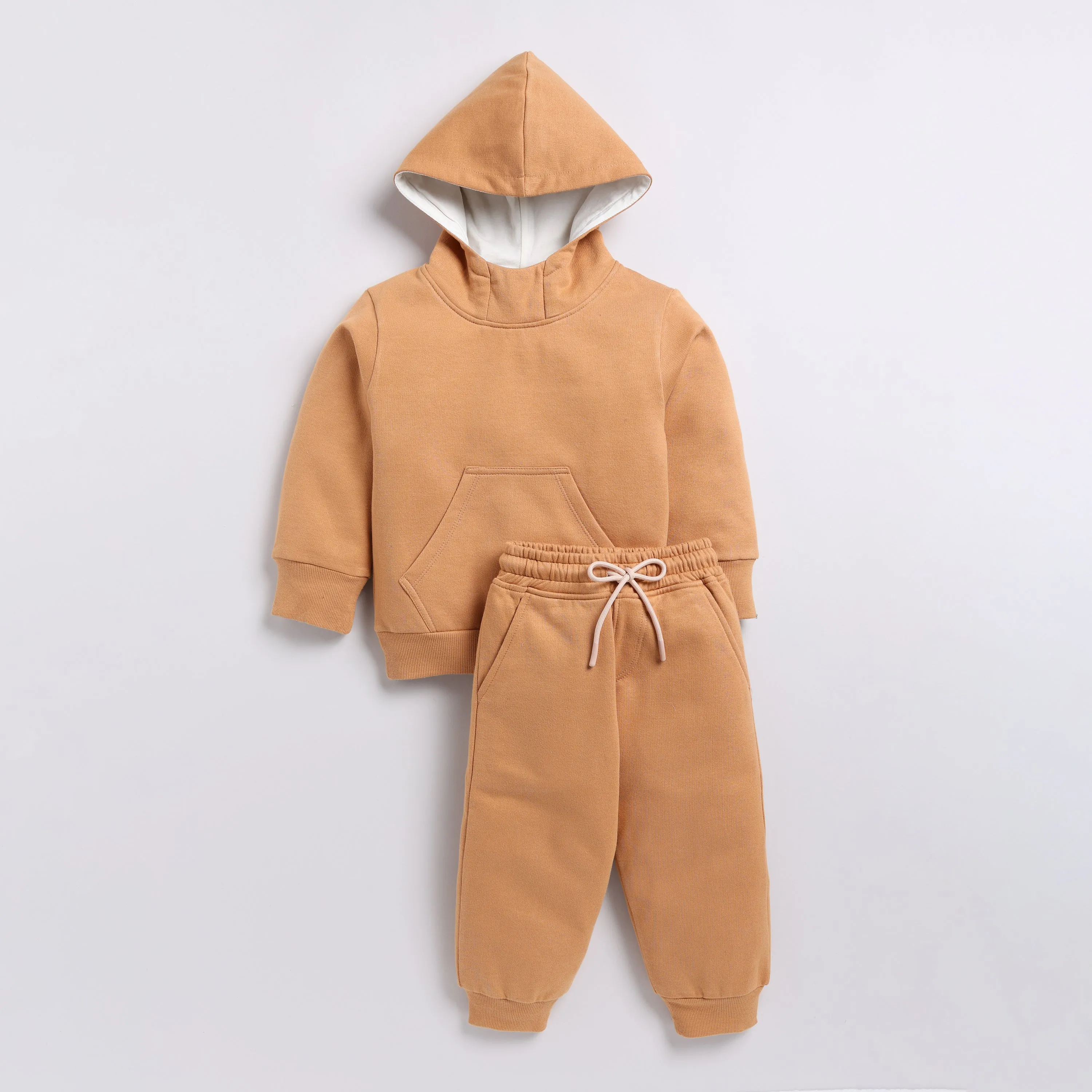 Biscuit Organic Fleece Hoodie & Jogger Set