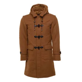 Brown Clifford's Suede Stylish Leather Coat