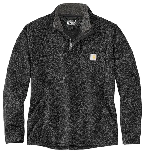 Carhartt 106378 Men's Relaxed Fit Midweight Quarter-Zip Pocket Sweater Fleece