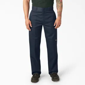 Dickies Men's Loose Fit Twill Double Knee Work Pant_Dark Navy