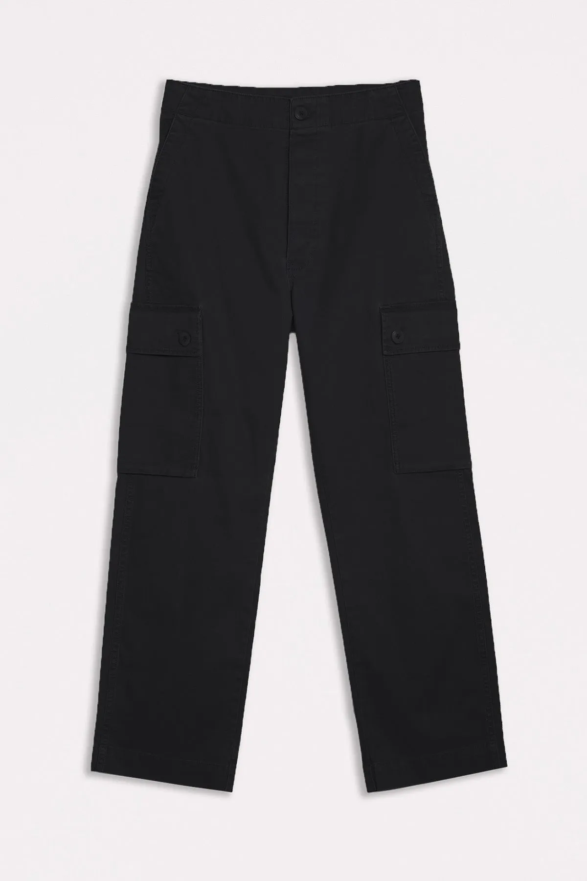 DSTLD Women's Cargo Pant in Black