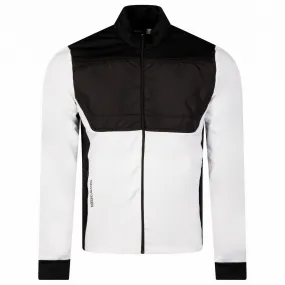 Dylan Insula Full Zip Hybrid Jacket White/Black - AW24