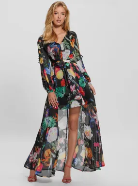 Eco Garden Print Farrah Maxi Dress