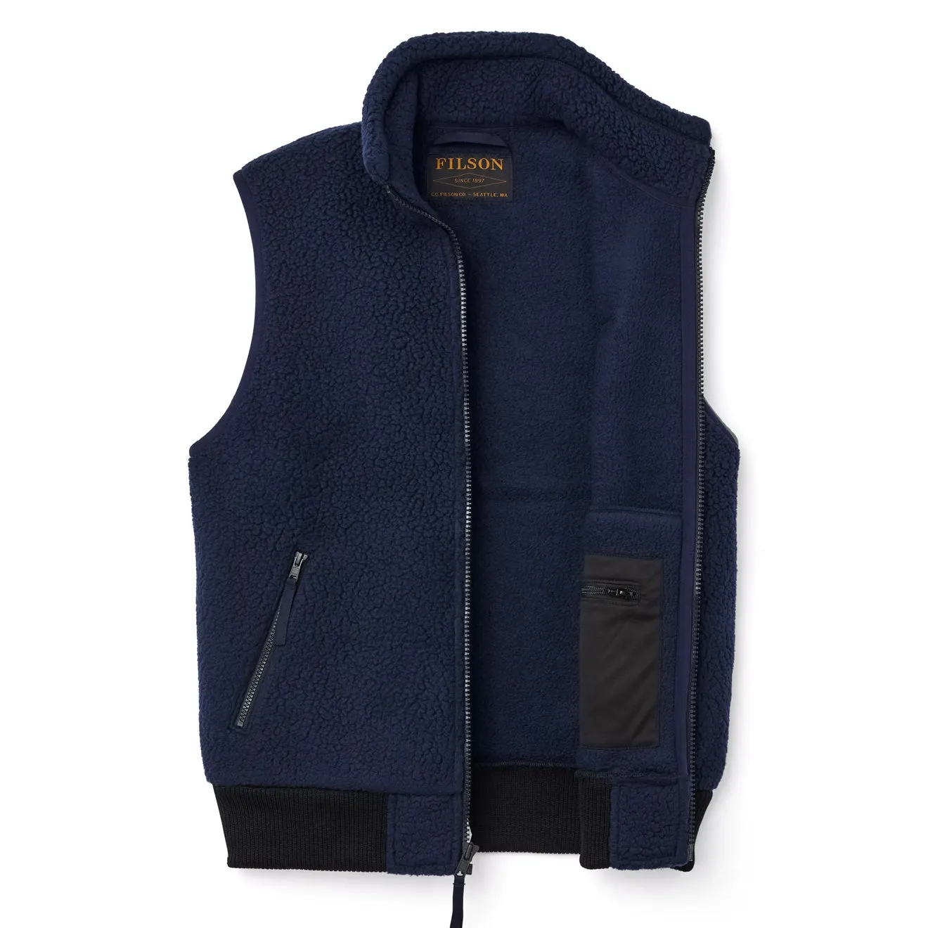 Filson Sherpa Fleece Vest Fathom