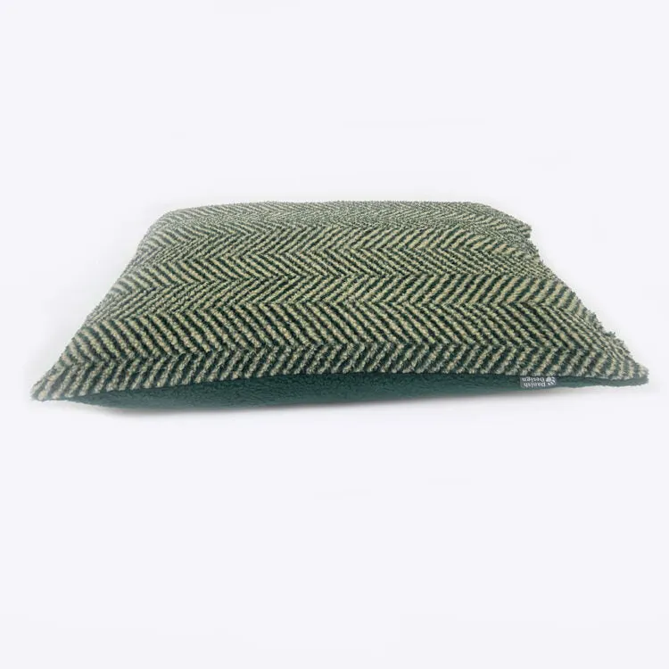 Fleece Green Herringbone Deep Duvet