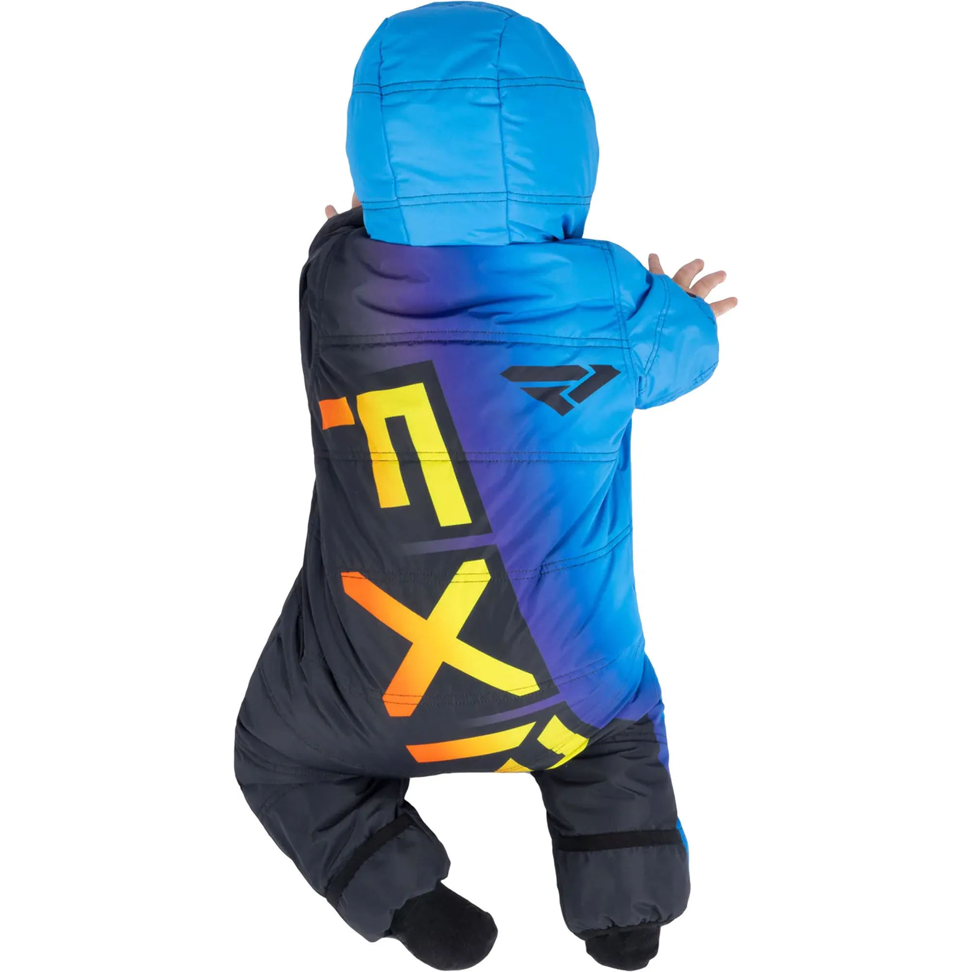 FXR  Infant CX Snowsuit Thermal Flex Waterproof Breathable Polyester Blue Inferno