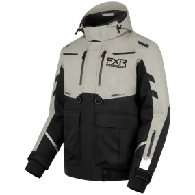 FXR Mens Expedition Pro 2-in-1 Snowmobile Jacket Black/Stone