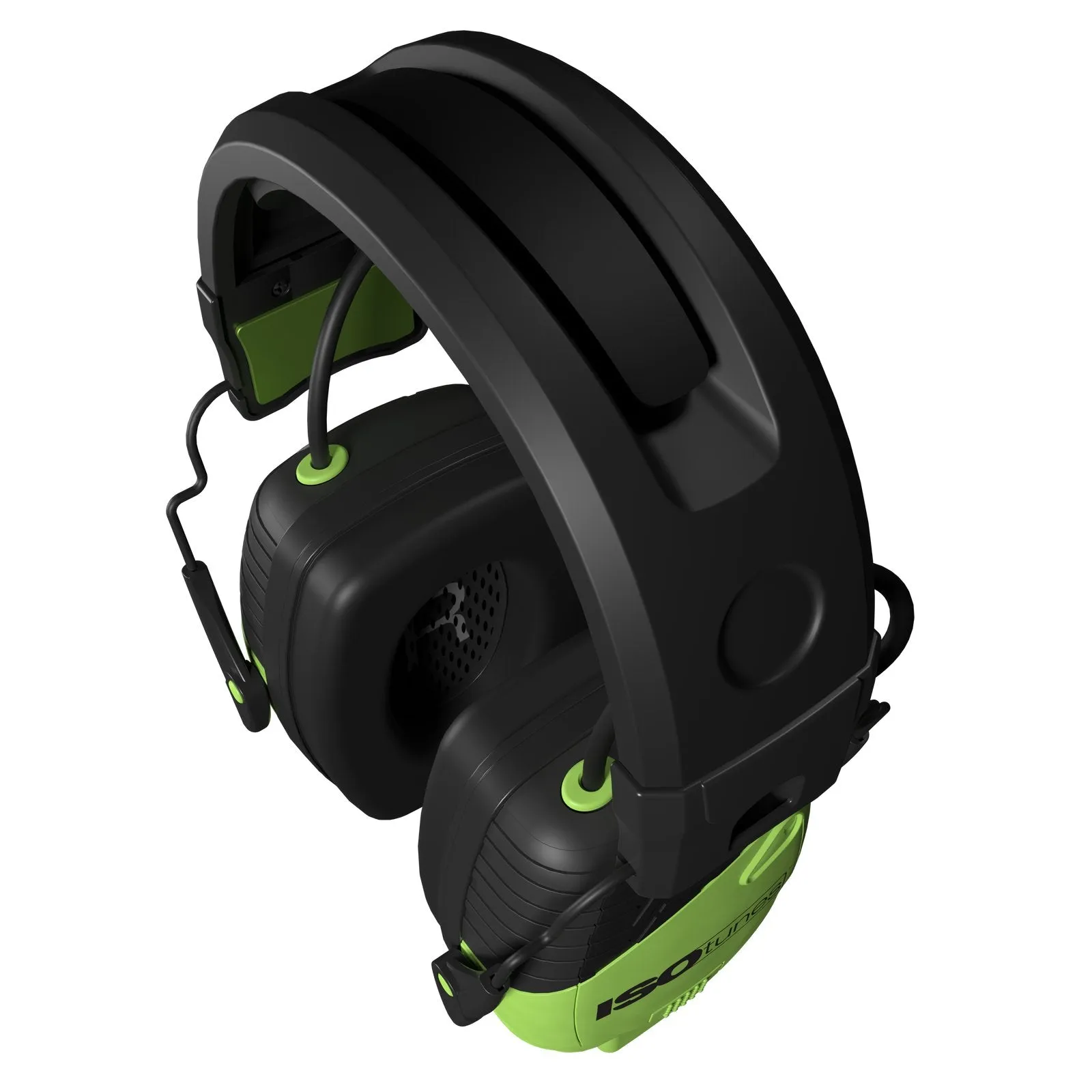 IsoTunes IT-34B - LINK Aware Bluetooth Ear Muffs Green