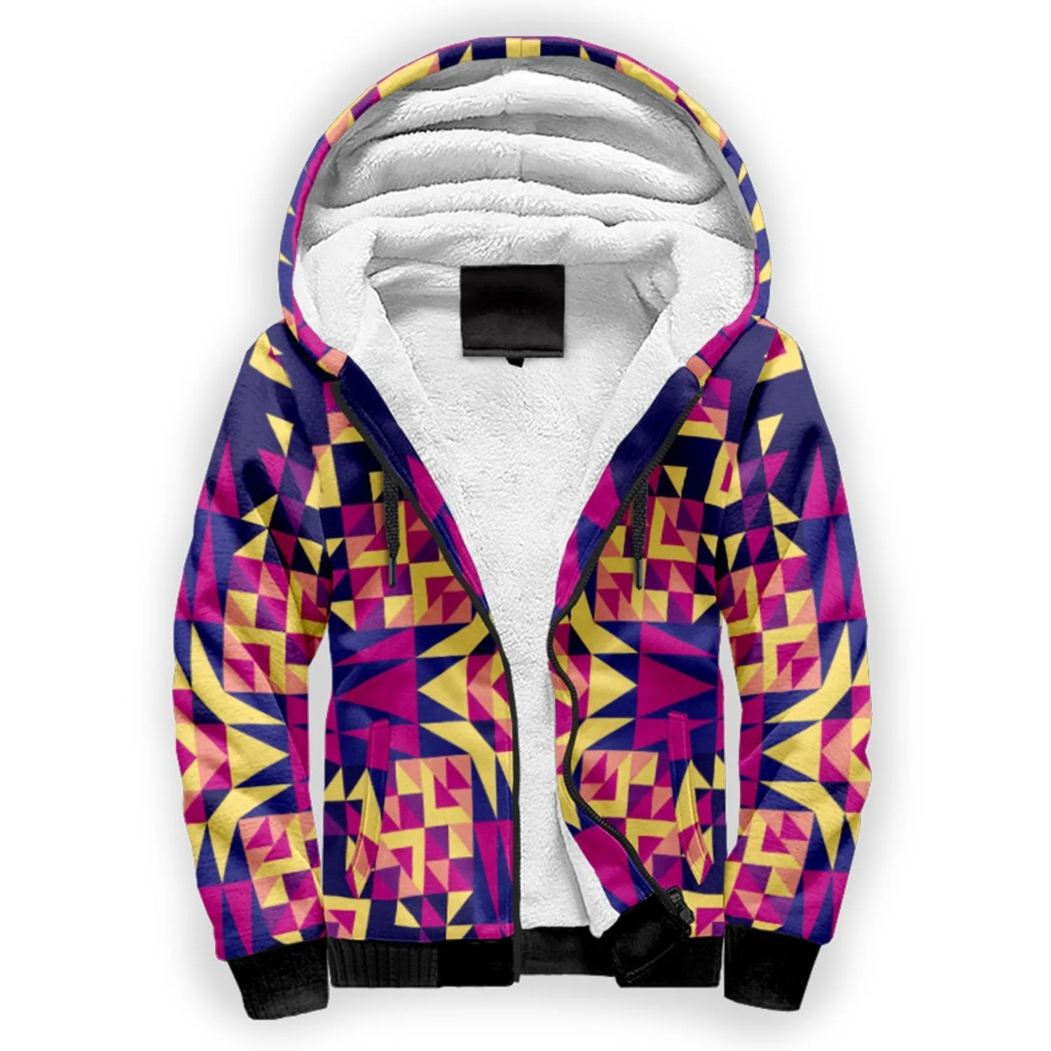 Kaleidoscope Sherpa Hoodie