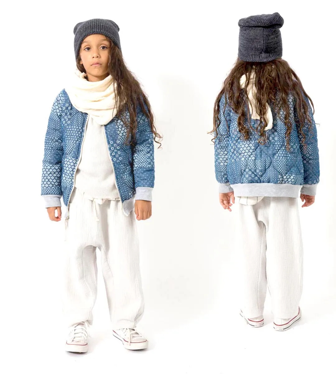 Lhasa Kid's Quilted Bomber