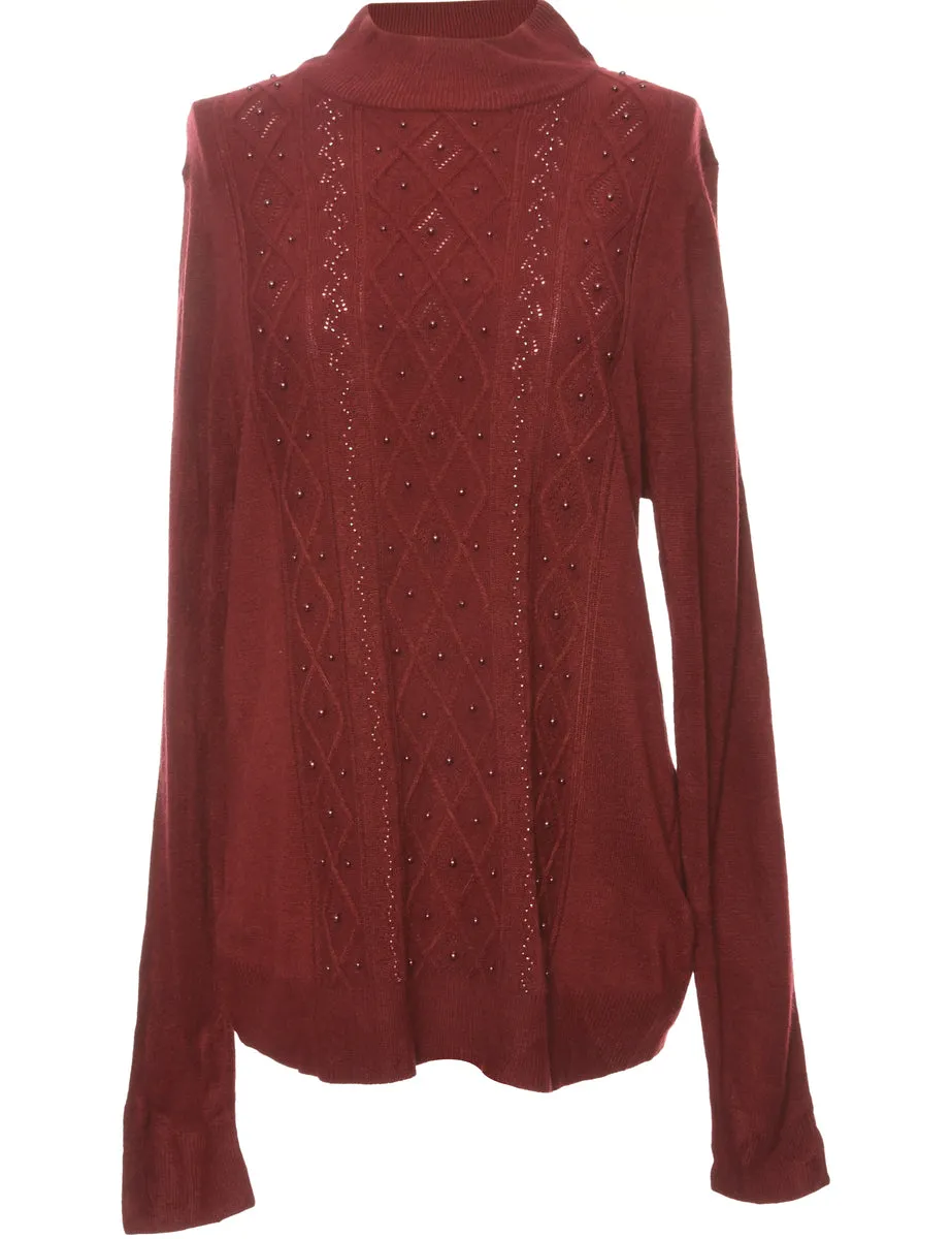 Maroon Traditions Jumper - L