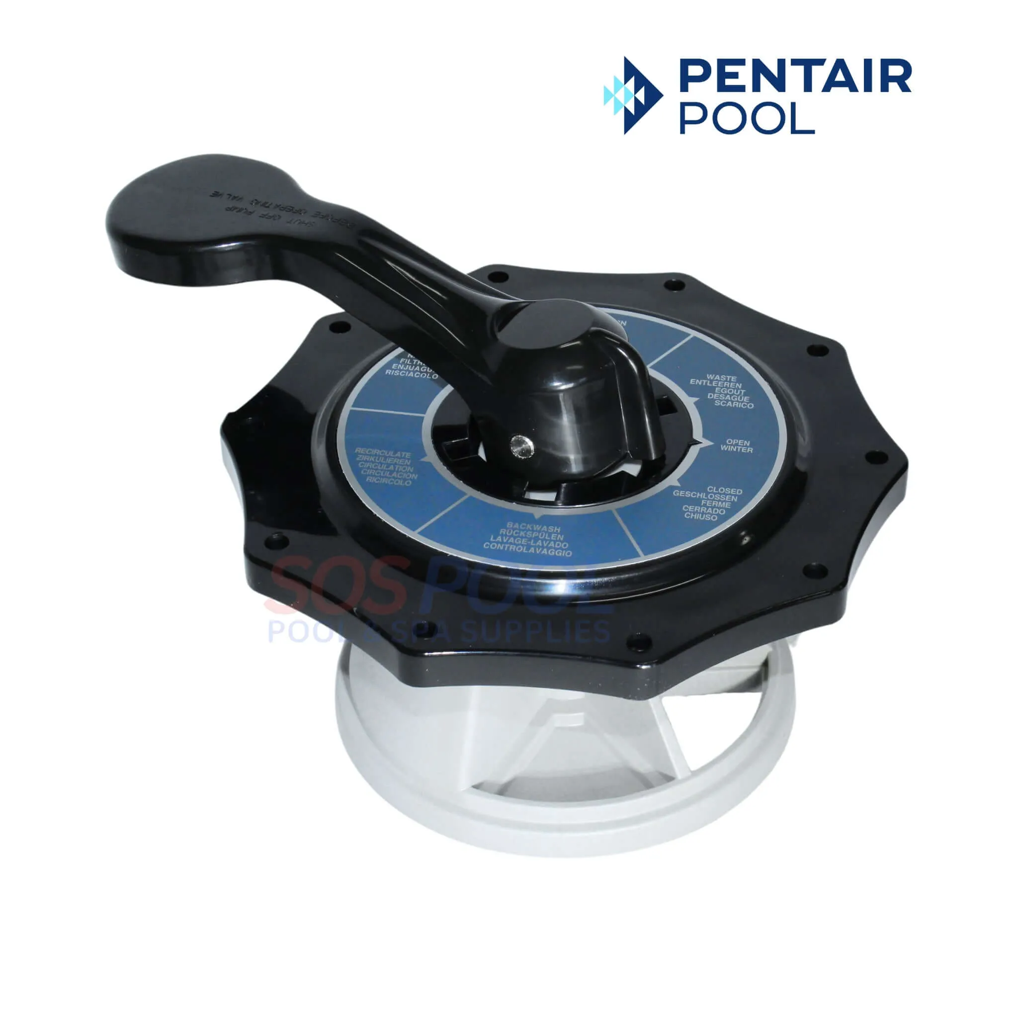 Pentair Valve Top Assembly For Sta-Rite 6-Position Valves | 272568Z