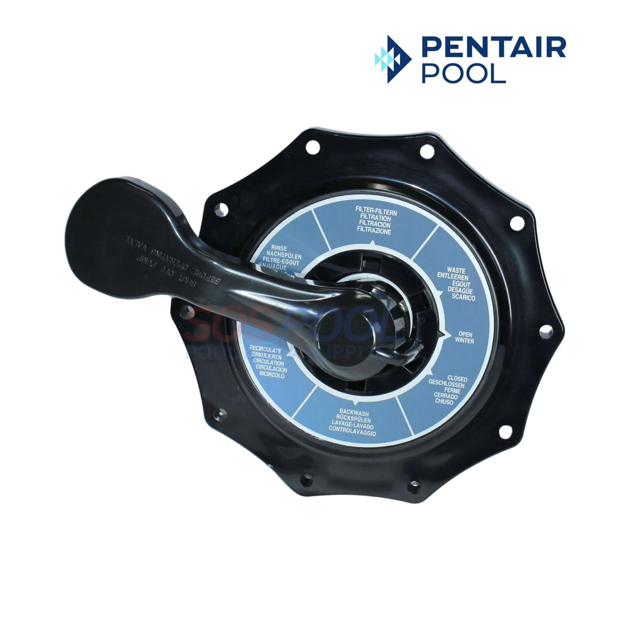 Pentair Valve Top Assembly For Sta-Rite 6-Position Valves | 272568Z