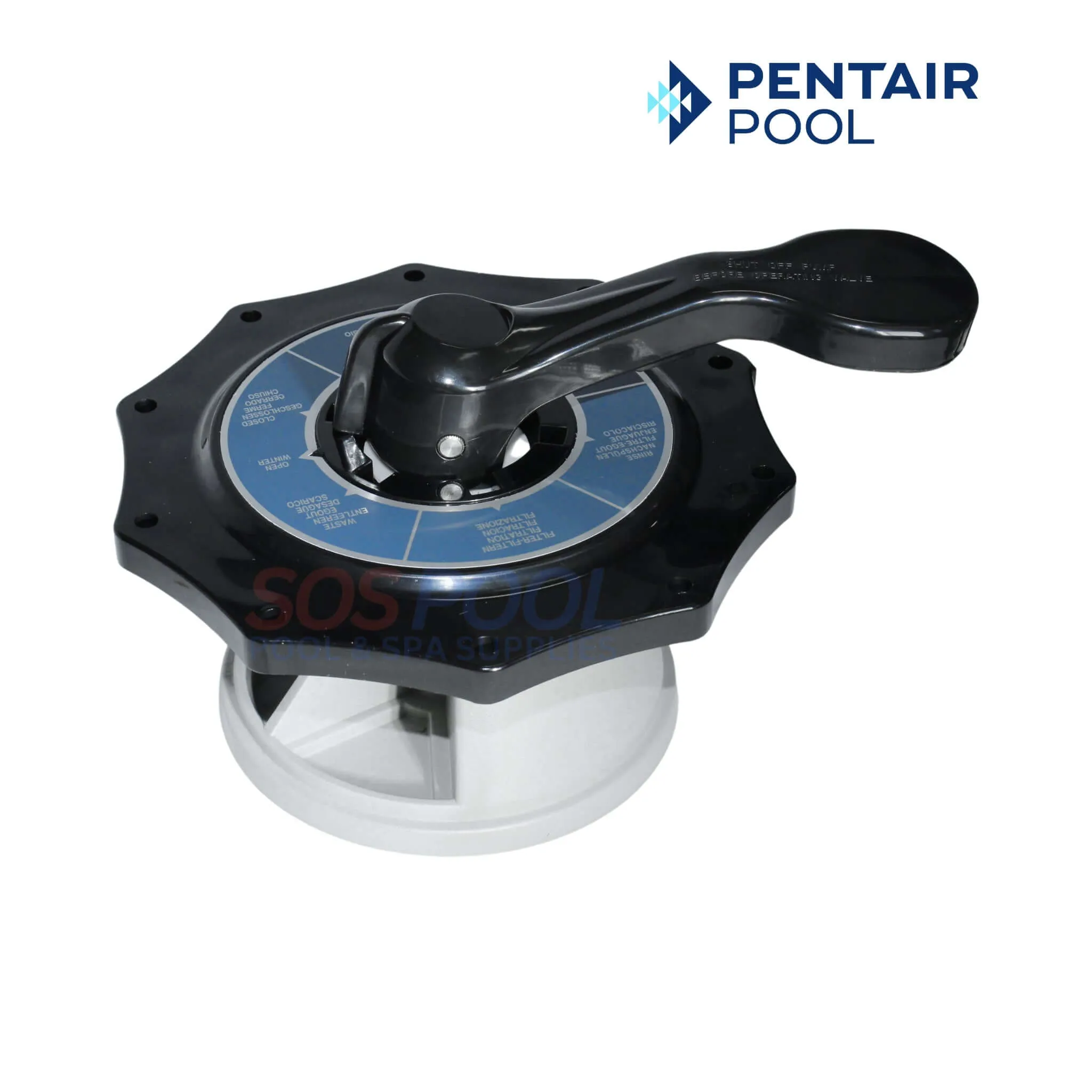 Pentair Valve Top Assembly For Sta-Rite 6-Position Valves | 272568Z