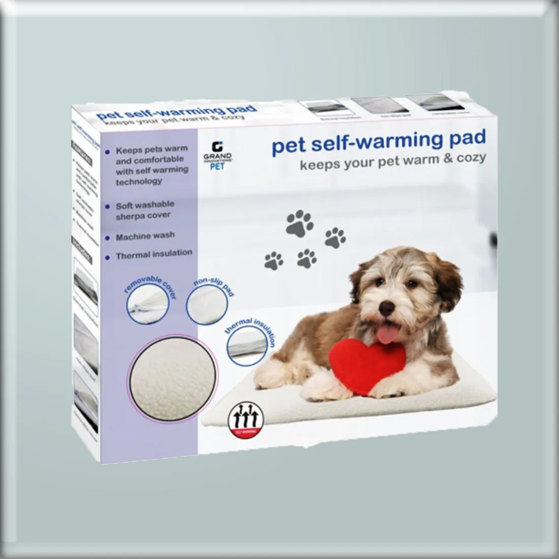 Pet Self-Warming Cushion: Perfect for Cold Days