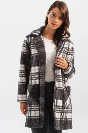 PLAID COAT