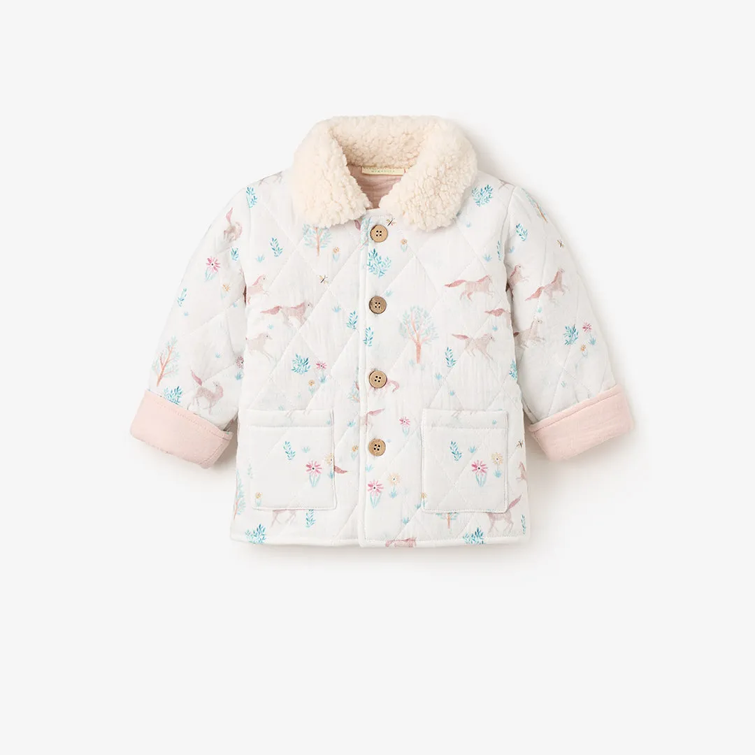 Pony Meadow Organic Muslin Quilted Jacket