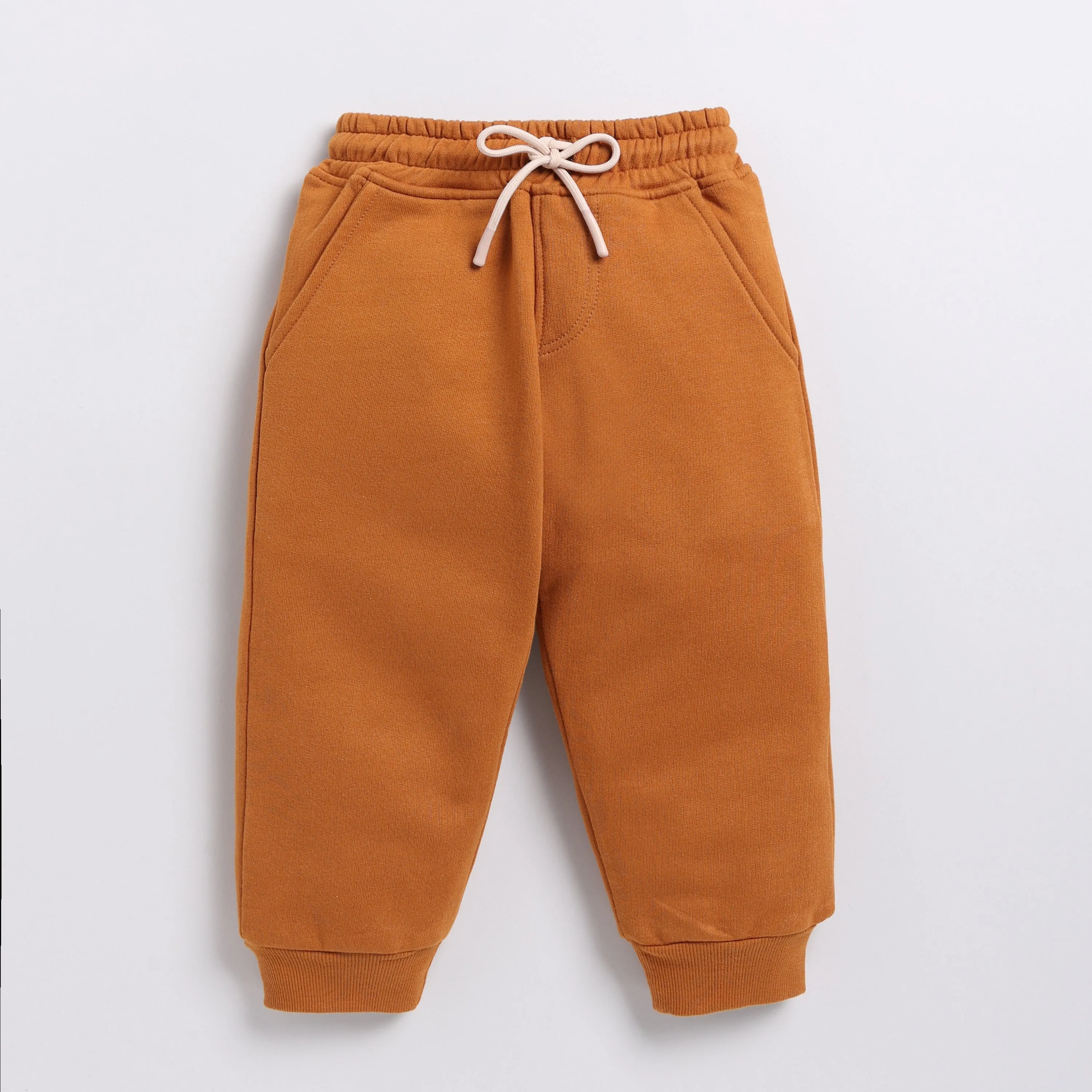 Pumpkin Spice Organic Fleece Sweatshirt & Jogger Set