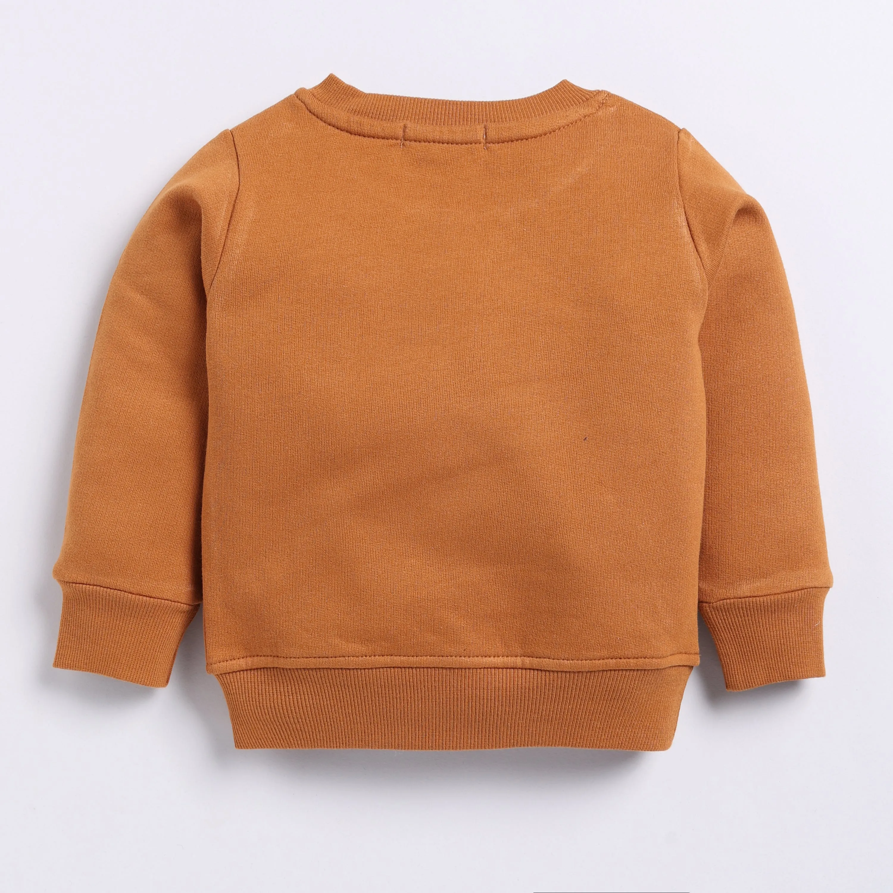 Pumpkin Spice Organic Fleece Sweatshirt & Jogger Set