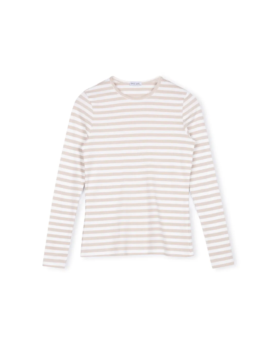 Rib Stripe Piner Tee