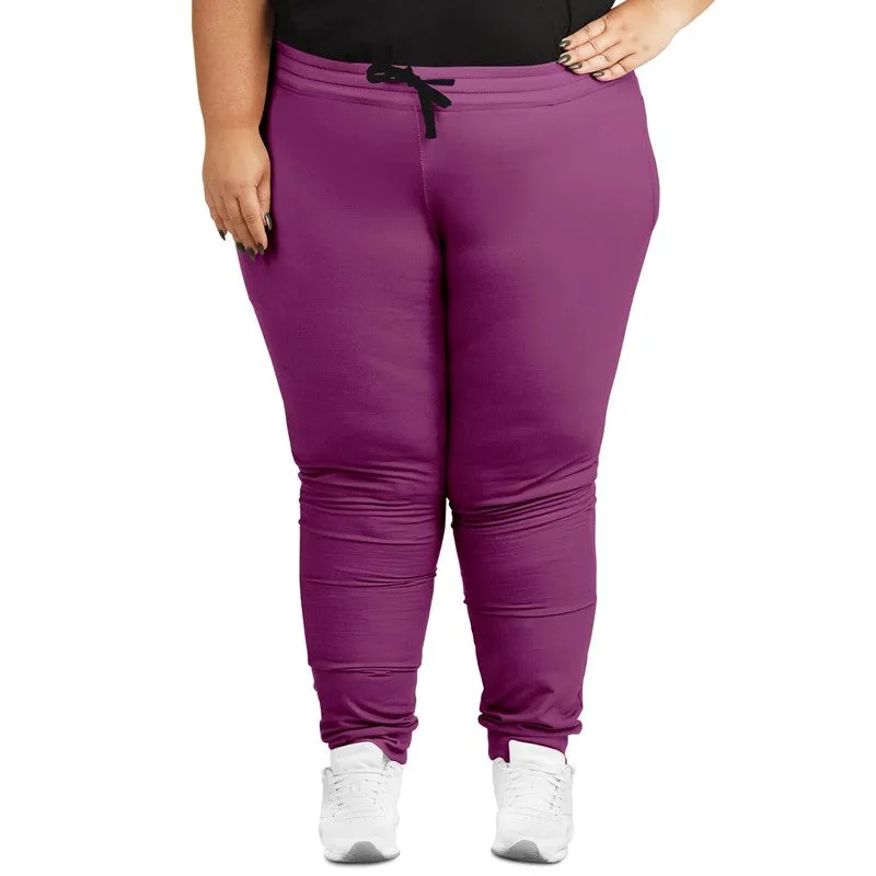 Shaded Midtone Purple Joggers | Unisex | with PLUS sizes | C20M80Y0K30