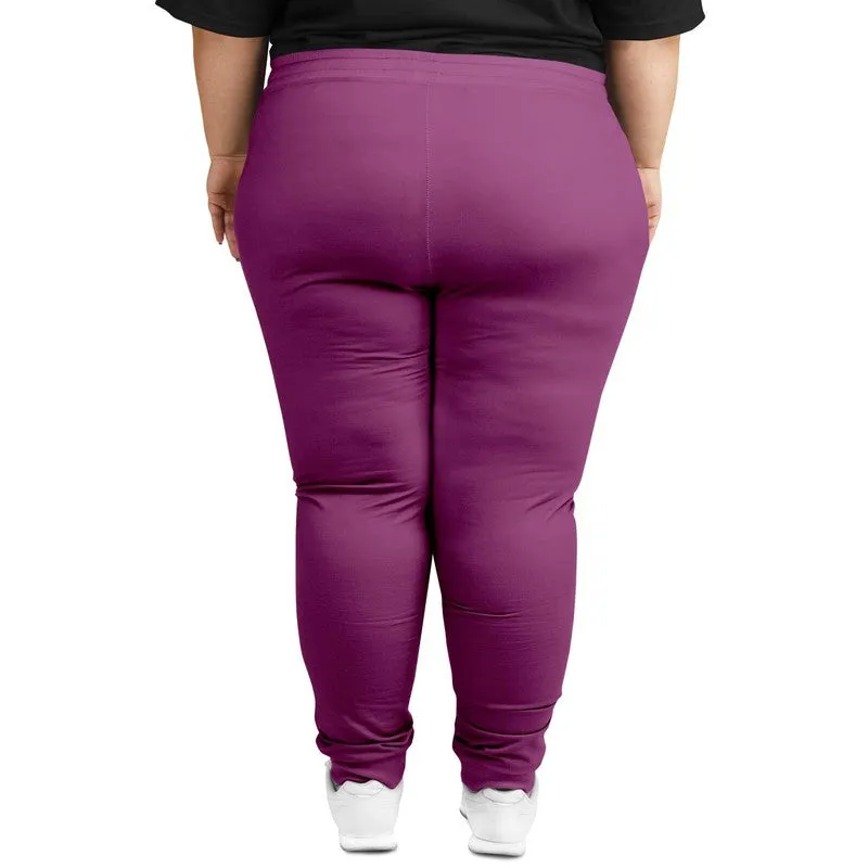 Shaded Midtone Purple Joggers | Unisex | with PLUS sizes | C20M80Y0K30