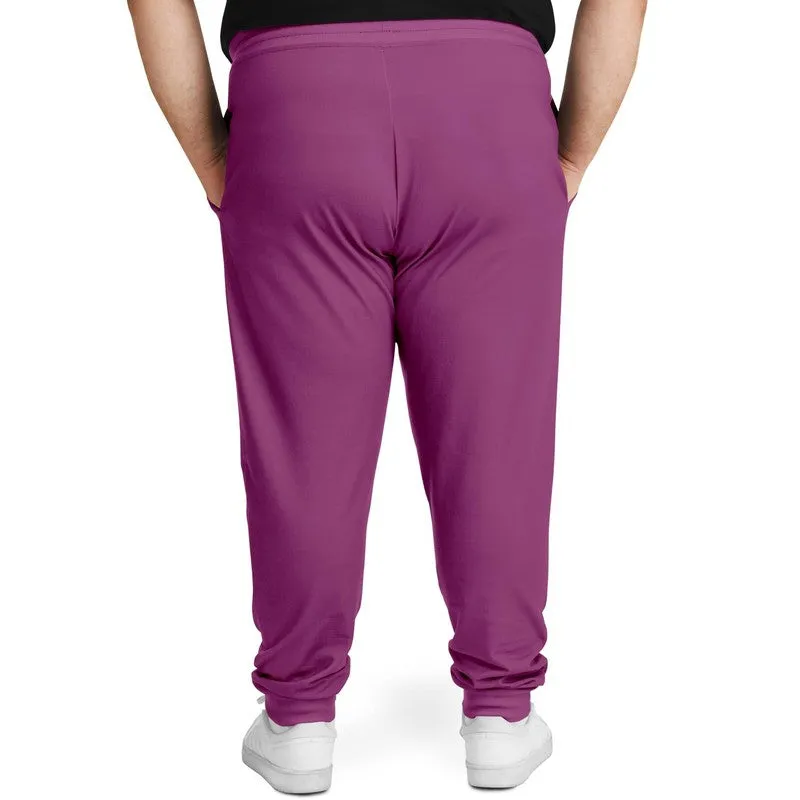 Shaded Midtone Purple Joggers | Unisex | with PLUS sizes | C20M80Y0K30