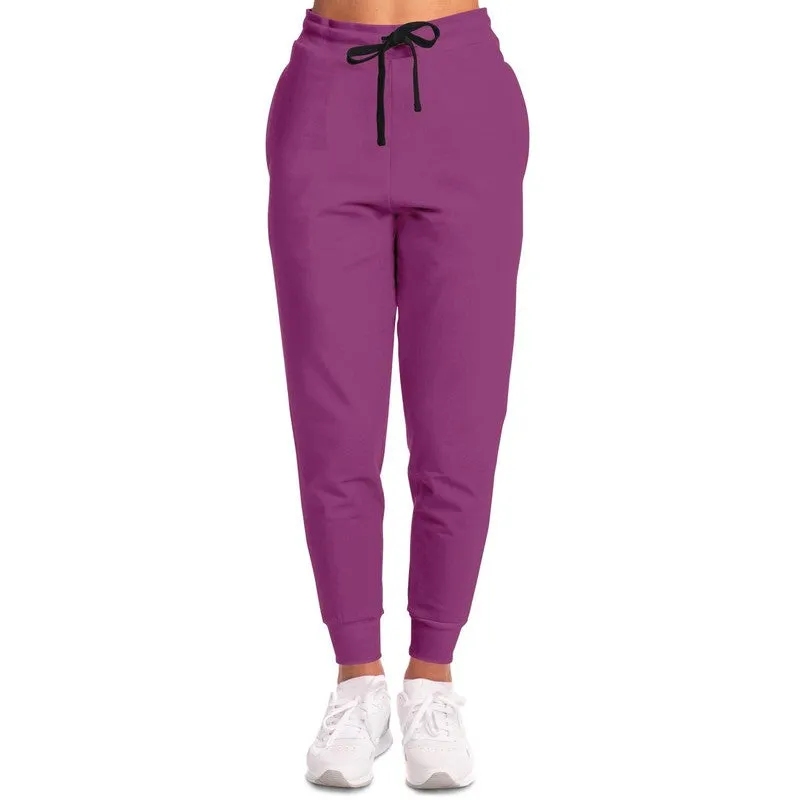 Shaded Midtone Purple Joggers | Unisex | with PLUS sizes | C20M80Y0K30