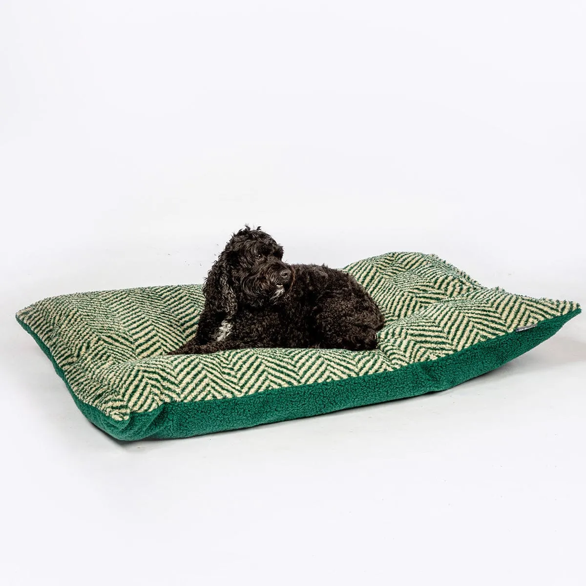 Sherpa Fleece Deep Duvet Dog Bed