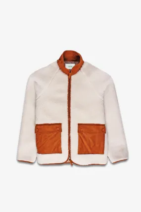 Tonal Sherpa jacket