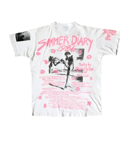 Vintage Bruce Weber ‘Summer Diary 1986’ T-shirt by Bruce Weber