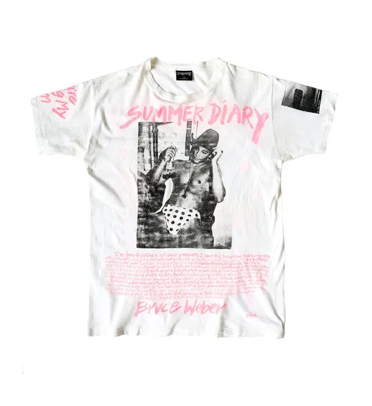 Vintage Bruce Weber ‘Summer Diary 1986’ T-shirt by Bruce Weber